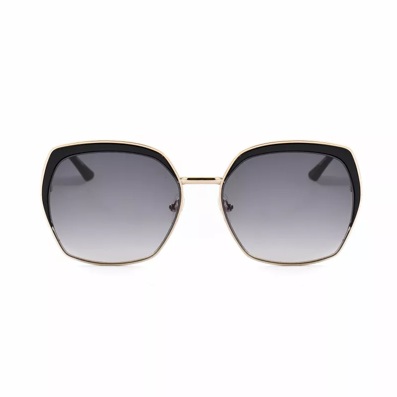 Moteriški Guess akiniai nuo saulės GF0410-5932B Havana rudo acetato rėmeliu, rudi gradientiniai lęšiai 59mm