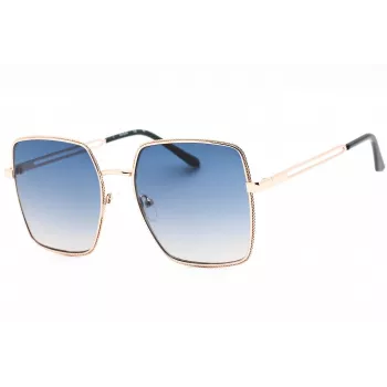 Guess Moteriški Akiniai Nuo Saulės GF0419-28W Havana Acetato Rėmelis Rudi Gradientiniai Lęšiai 58mm
