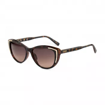 GUESS Moteriški Akiniai nuo Saulės GO00006-5652F Ruda Havana Oversized Square