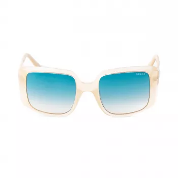 GUESS Moteriški Akiniai Nuo Saulės GU00097-5325P - Blizgantis Juodas Rėmelis, Dūminiai Gradientiniai Poliarizuoti Stiklai, 53mm