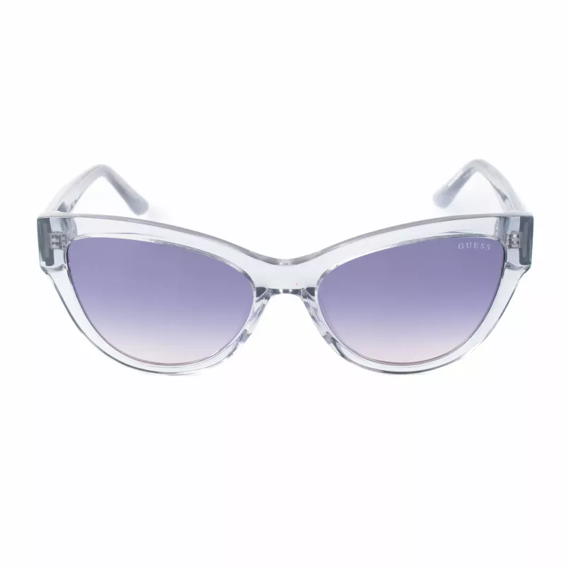 GUESS Moteriški Akiniai Nuo Saulės GU00112-5620B Havana Acetato Kvadratinis Rėmas Rudas Gradientinis Lęšis 56/17/140 mm