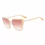 GUESS Moteriški Akiniai Nuo Saulės GU00146-5957F Oversized Square Havana Brown Gradient Lęšiai 59mm