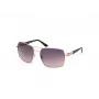 GUESS moteriški akiniai nuo saulės GU00159-6328B – rudi havana drugelio rėmai, gradientiniai lęšiai (63/17/130 mm)