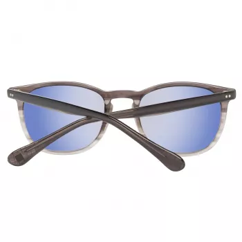 Hackett Man HSB83800152 Stačiakampiai Acetatiniai Akiniai nuo Saulės Juodi/Pilki 52/20/145 mm
