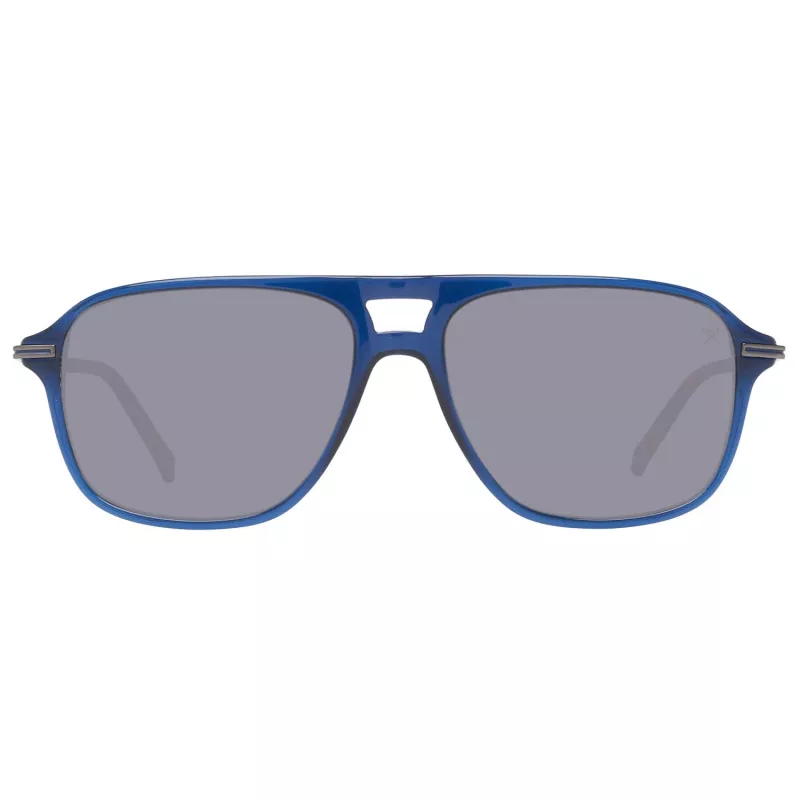 HACKETT MAN HSB86568356 Akiniai 56/16/140 mm Juodas Acetato Rėmelis Pilki Polikarbonato Lęšiai UV400