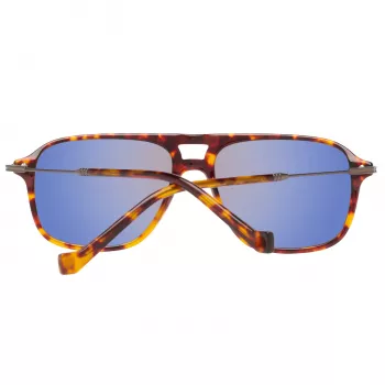 HACKETT MAN AKINIAI NUO SAULĖS HSB86512756 - Havanos acetatinis stačiakampis rėmelis su rudais gradientiniais lęšiais - 56/16/140 mm