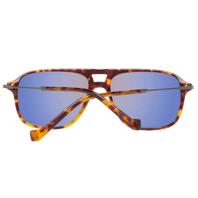 HACKETT MAN AKINIAI NUO SAULĖS HSB86512756 - Havanos acetatinis stačiakampis rėmelis su rudais gradientiniais lęšiais - 56/16/140 mm