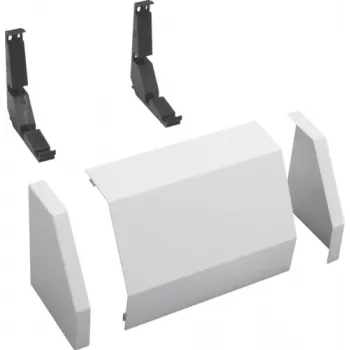 Hager FZ441 multimedijos modulis 300x195x155 mm, šviesiai pilkas