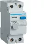 HAGER Pridedamas Įžeminimo Nuotėkio Apsaugos Įtaisas 2P 40A 30mA AC Tipo CD241J