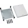 Hager UD21C1 universali modulinė montavimo plokštė 300x250mm, cinkuotas plienas