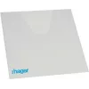 Hager Volta dokumentų kišenė VZ407, permatomas PVC, 220 x 240 mm, lipni