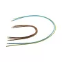 Hager Y88M išeinančių kabelių rinkinys universZ 5 polių 10mm² L1/L2/L3 575mm N/PE 1100mm