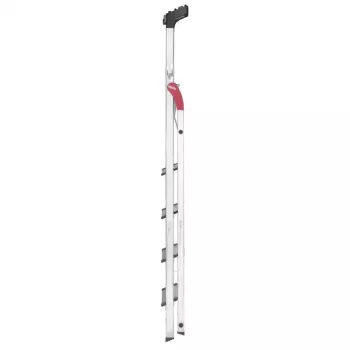 HAILO Buitinės kopėčios L80 ComfortLine Aliuminis 5 pakopų