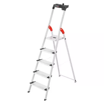 HAILO Buitinės kopėčios L80 ComfortLine Aliuminis 5 pakopų