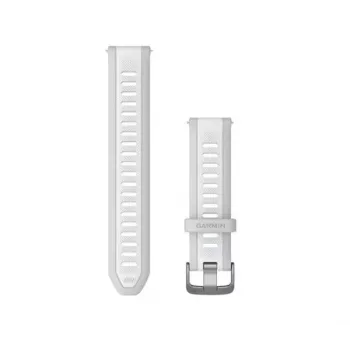 HAMA Garmin 20mm Quick Release Silicone Watch Band Mist Grey/Whitestone