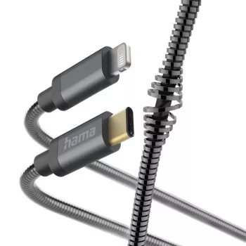 Hama Metal USB-C į Lightning laidas 1,5 m Antracitas