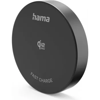Hama Qi2 25W belaidžio įkrovimo padėklas, indukcinis greitasis įkroviklis, juodas (00201767)