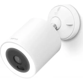 Hama išmanioji lauko stebėjimo kamera su apšvietimu ir judesio detektoriumi, Wi-Fi, Full HD 1080p, IP65, balta 00176699