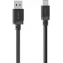 Hama USB-A – USB-C laidas, 0,5 m, juodas (00201818)