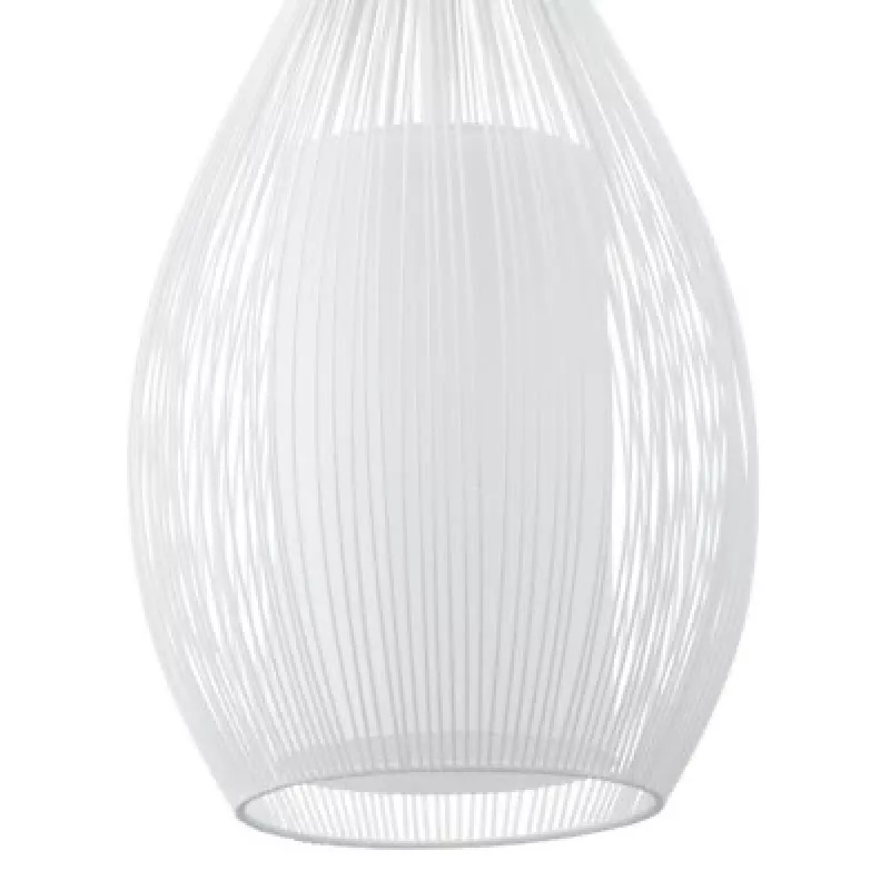Pakabinamas šviestuvas E27 Glo Razoni 19 cm Baltas