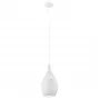 Pakabinamas šviestuvas E27 Glo Razoni 19 cm Baltas