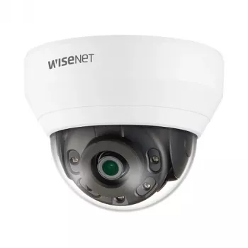 HANWHA VISION QND-6012R1 2MP Vidinė Fiksuoto Objektyvo Kupolinė IP Kamera su 2,8mm Objektyvu, IR, WDR, PoE