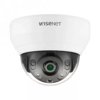 HANWHA VISION QND-6012R1 2MP Vidinė Fiksuoto Objektyvo Kupolinė IP Kamera su 2,8mm Objektyvu, IR, WDR, PoE