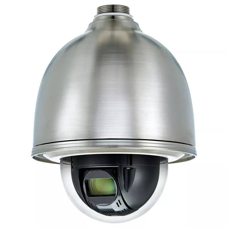 HANWHA WISENET QNP-6320HS 2MP lauko PTZ kamera su PoE IR IP66 IK10 (mažmeninė pakuotė)