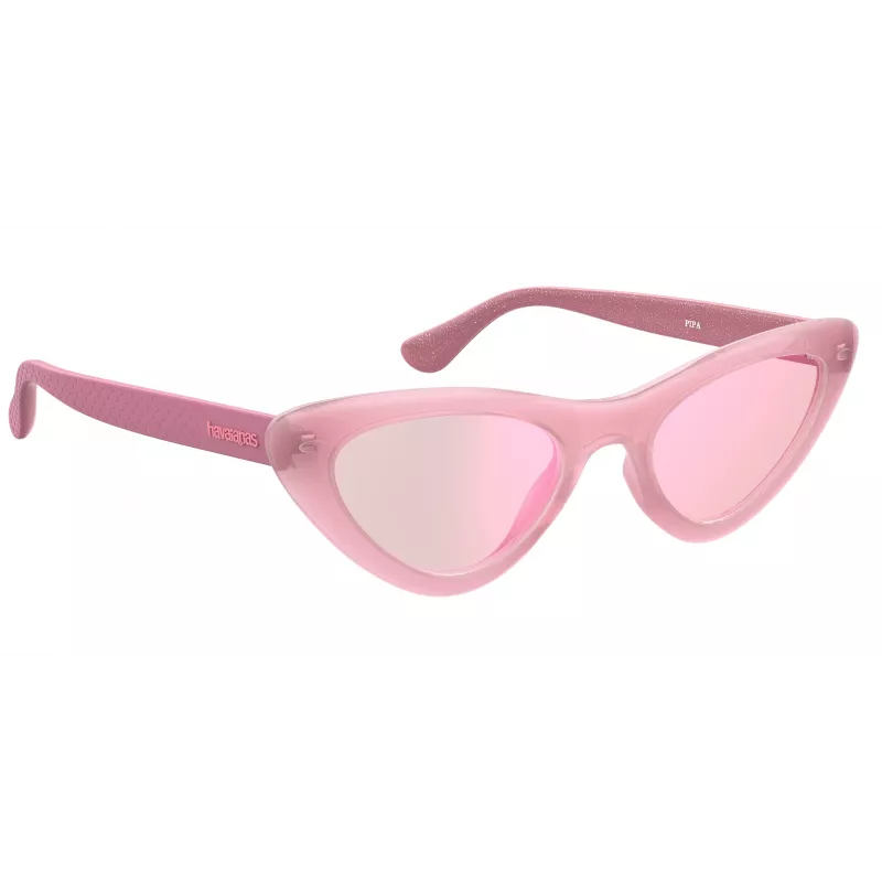 HAVAIANAS Women's PIPA-EQK-13 Akiniai Nuo Saulės - Acetatinis Rėmelis, Rudi Gradientiniai Lęšiai, 53 mm Lęšio Plotis