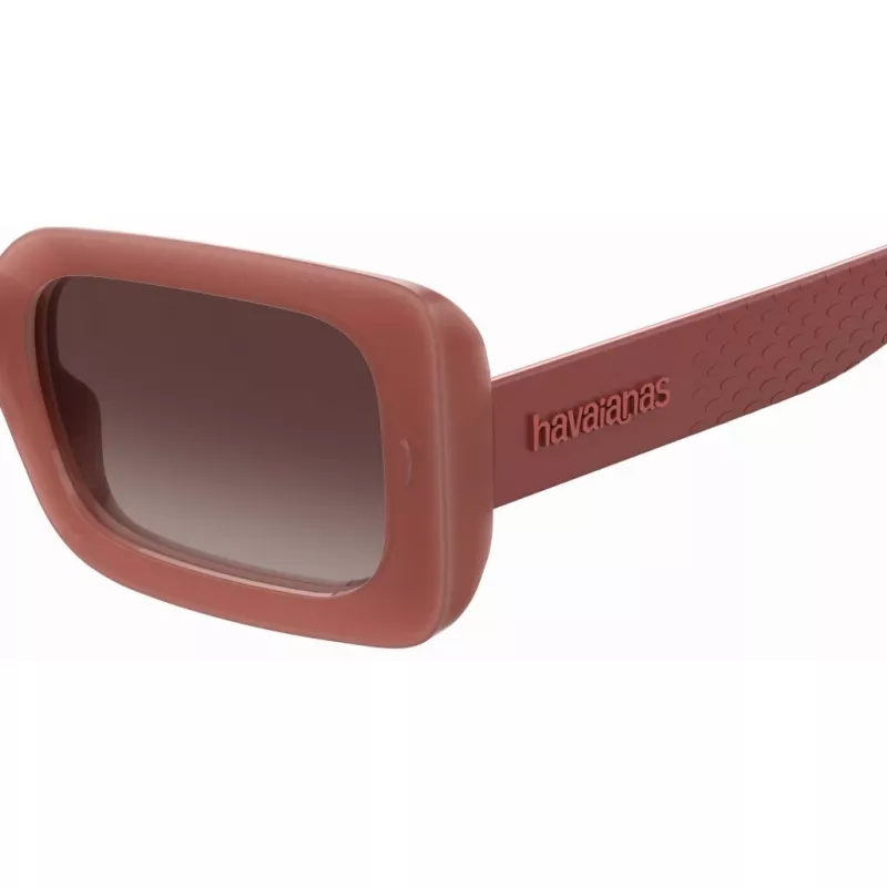 HAVAIANAS Moteriški Akiniai Nuo Saulės Sampa-2LF - Juodas Rėmelis, Pilki Lęšiai, 51mm