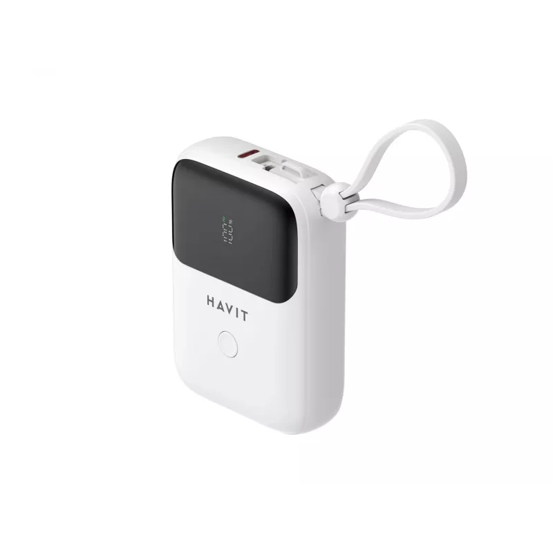 Havit PB5215 Power Bank 10000mAh Baltas