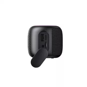 HAVIT SK809BT nešiojamas Bluetooth 5.0 garsiakalbis 5W IPX5 atsparus vandeniui TWS USB-C AUX MicroSD juodas