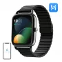 HAYLOU RS4 Plus išmanusis laikrodis juodas – 1,78 colio AMOLED, IP68, širdies ritmo ir SpO2 matavimas, 10 dienų baterija