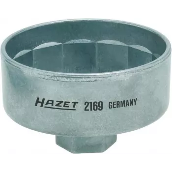 HAZET 2169-6 alyvos filtro raktas 76 mm, 14 taškų, puodelio tipo, 3/8 colio pavara