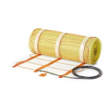 HEATCOM 150W/m² elektrinis grindų šildymo kilimėlis 1,6 m² (240W, 230V, dvigubas laidininkas, IPX7)
