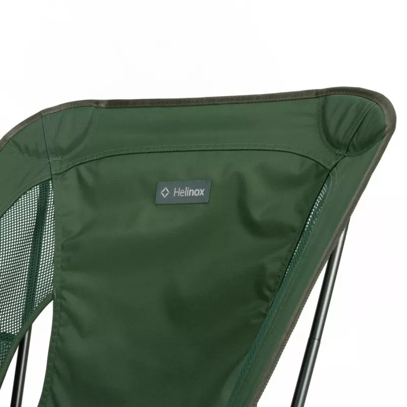 Helinox Chair One (re) sulankstoma kempingo kėdė - miško žalia, perdirbtas 600D poliesteris, DAC aliuminio rėmas, 145 kg talpa