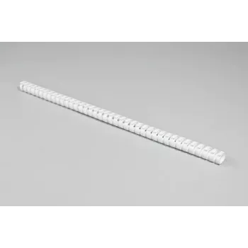 HELLERMANNTYTON FLEX-20SK-PP-WH spiralinio surišimo kabelių tvarkymo įvorė, balta, 20 mm, 25 m