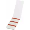 HellermannTyton HELASIGN savaiminio laminavimo kabelių žymekliai, raudoni/permatomi, 19 x 38 mm, 60 etikečių (10 lapų po 6), PVC 598-31402