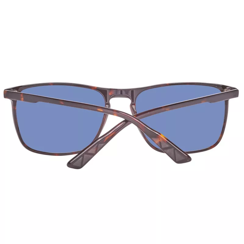 Helly Hansen HH5004-C01-57 Vyriški stačiakampiai akiniai nuo saulės, juodas rėmas, pilki lęšiai, 57/18/140 mm