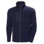 Helly Hansen Oxford Navy vyriška vilnonė striukė – 100% poliesteris, 300 g/m², pilnas užtrauktukas, L dydis