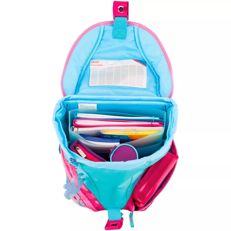 HERLITZ 42021291 Ergonomiškas mokyklinis krepšys 4 dalių rinkinys Space/Astronaut 16L poliesteris TÜV sertifikuotas