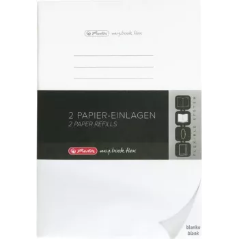 Herlitz 50034130 A5 užrašų knygelė 80 lapų balta