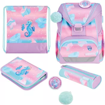 Herlitz UltraLight Plus School Satchel Ocean Lights