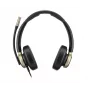 Hewlett Packard Poly Mission 820 Stereo USB laidinis ausinių komplektas su triukšmą slopinančiu mikrofonu - juoda