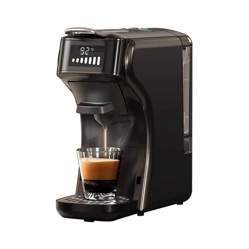 HiBREW 5-in-1 Capsule Coffee Maker H1B-black (Black)