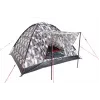 High Peak Beaver 3 Camouflage kupolinė palapinė 3 asmenims, vandeniui atspari 2000 mm, stiklo pluošto lankai