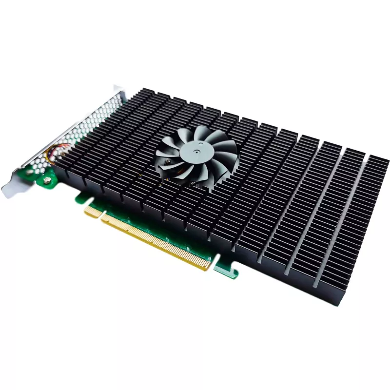 HighPoint SSD7505 PCIe 4.0 NVMe RAID valdiklis, 4x M.2 SSD