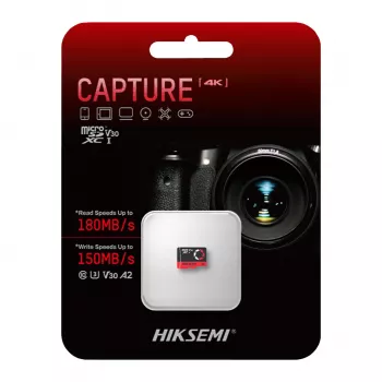 Hiksemi Capture V30 64GB microSDXC atminties kortelė (be adapterio)