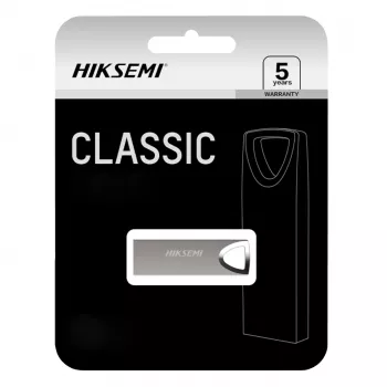 Hiksemi Classic 16GB USB 2.0 atmintukas - metalinis, sidabrinis