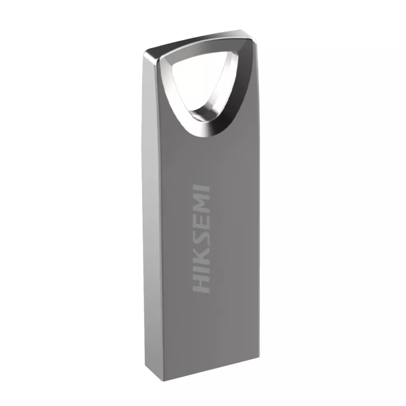 HIKSEMI Classic 64GB USB 3.0 Flash Drive, cinko lydinys, be dangtelio, slankioji konstrukcija, sidabrinis